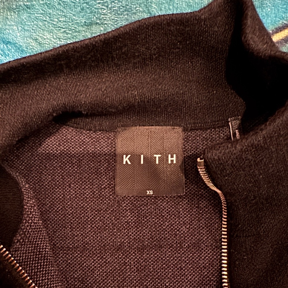 Kith Black Half-Zip Pullover - image 2